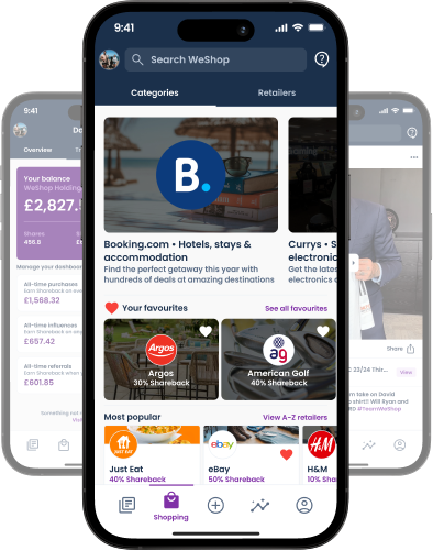 A mobile phone screen showing a business's facebook page.
